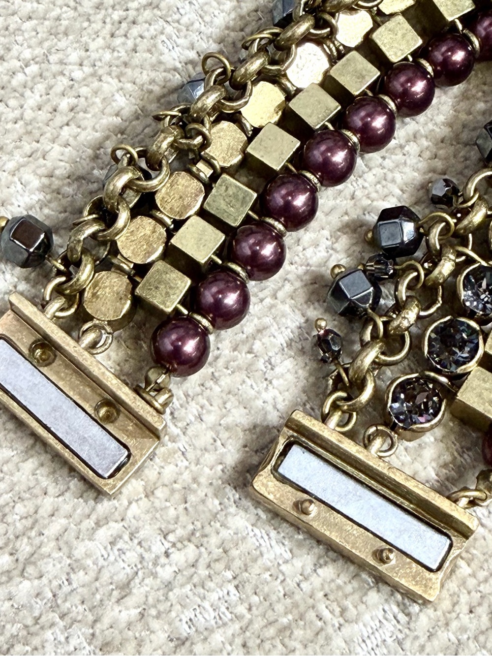 Silpada KR ‘Blue Violet’ Bracelet